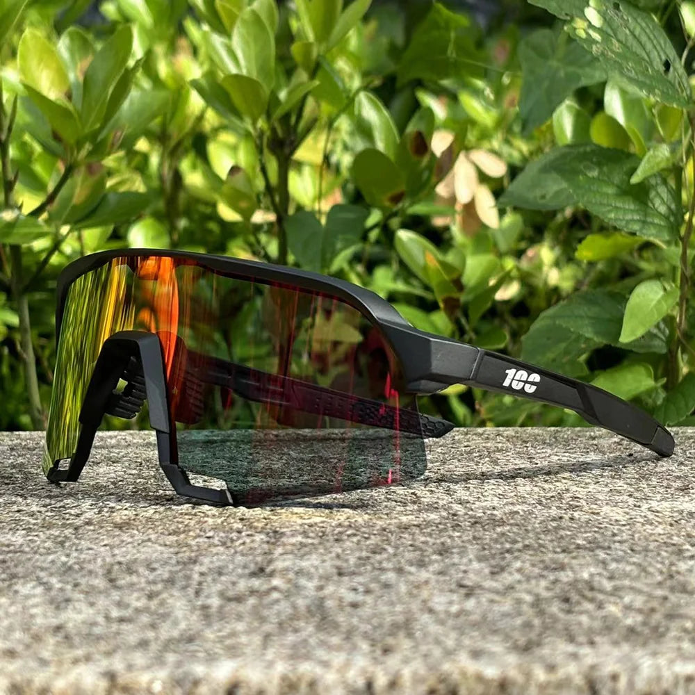 100 Radfahren Sonnenbrillen UV400 TR90 Sport Fahrrad Brille MTB Mountainbike Angeln Wandern Reiten Brillen für Männer Frauen Sport