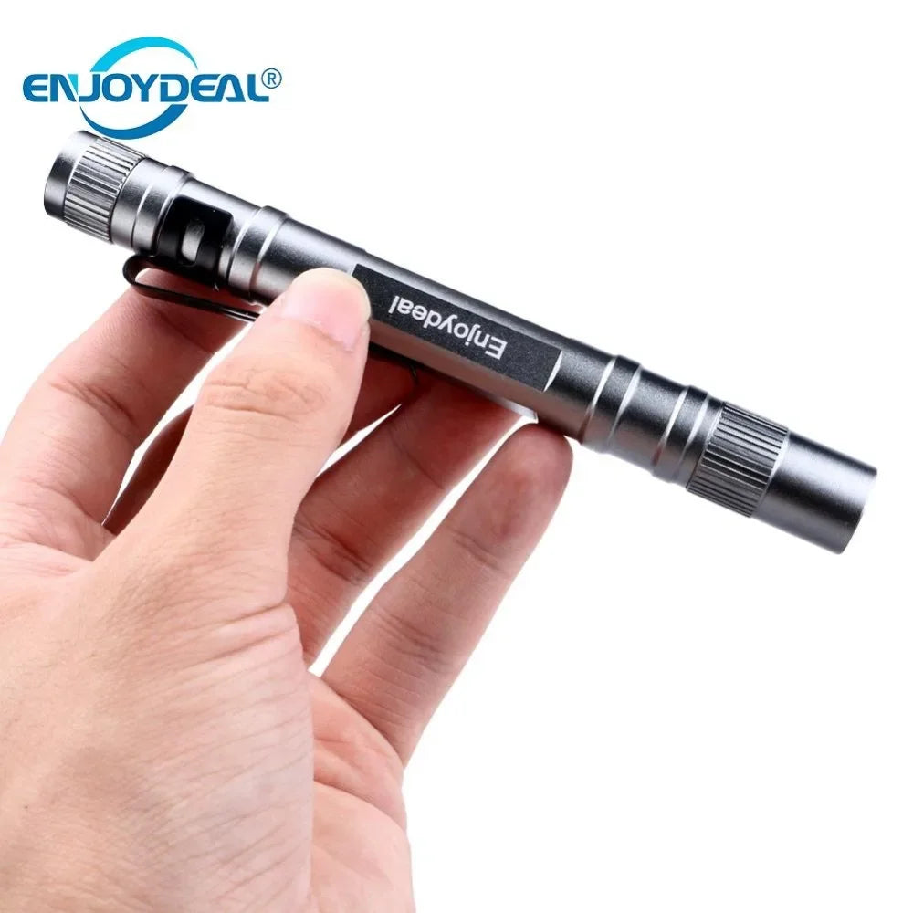 Mini LED Taschenlampe Taschenlampe 1000 Lumen Lampe Clip Kleine Taschenlampen Taschenlampe Outdoor camping Tasche stift lichter notfall Laterne