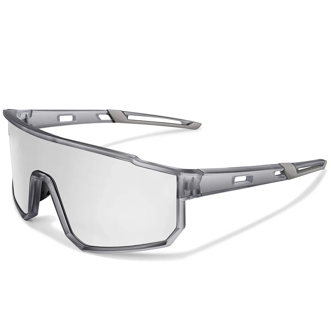 Trendige Angel-Sonnenbrille für Damen und Herren, lässige, winddichte Brille mit UV-Schutz für Outdoor-Sportarten, Laufen, Radfahren