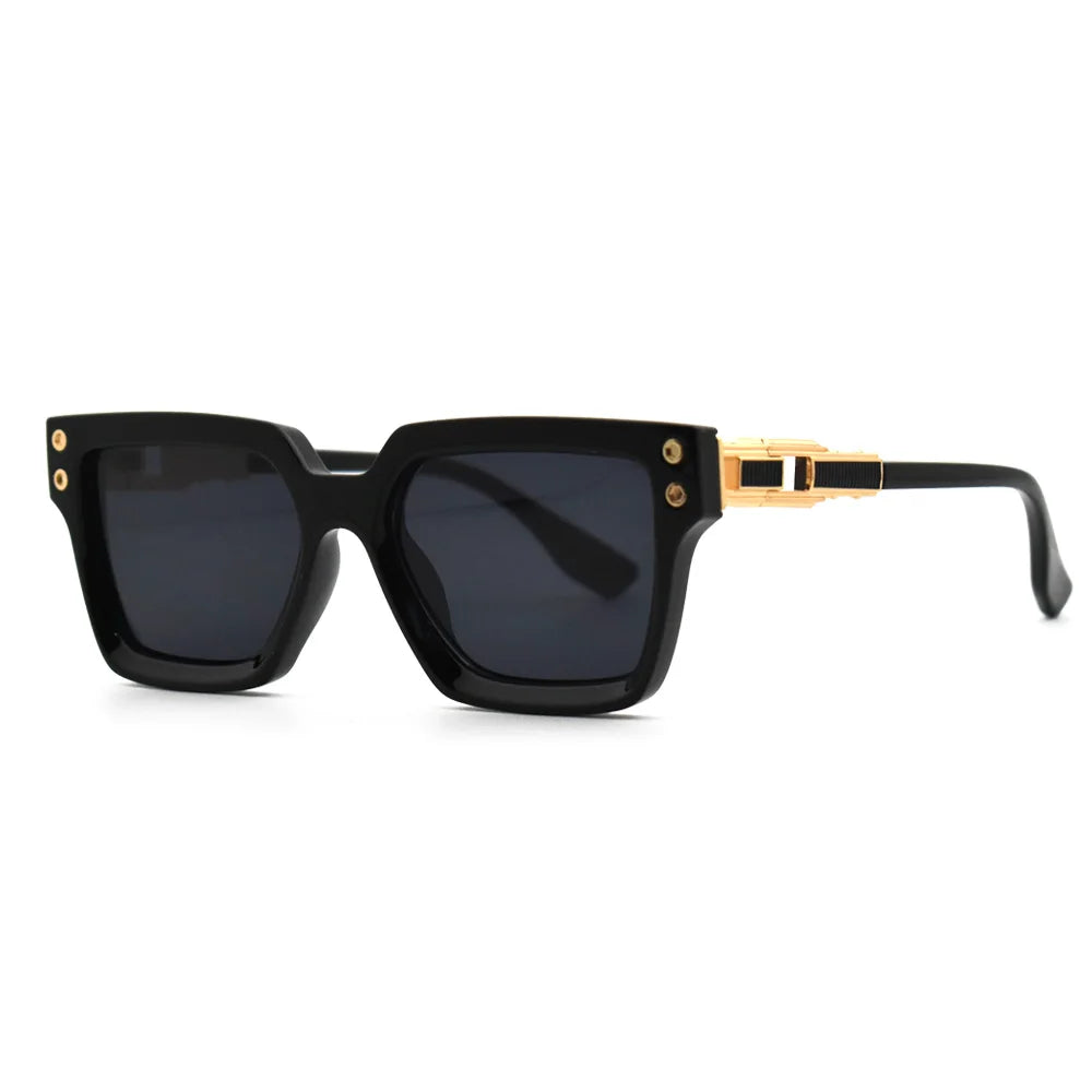 Luxus Vintage 2025 Design Quadratische Sonnenbrille Für Männer Mode Übergroßen Anti-Reflektierende UV400 Driving Shades Frauen Brillen