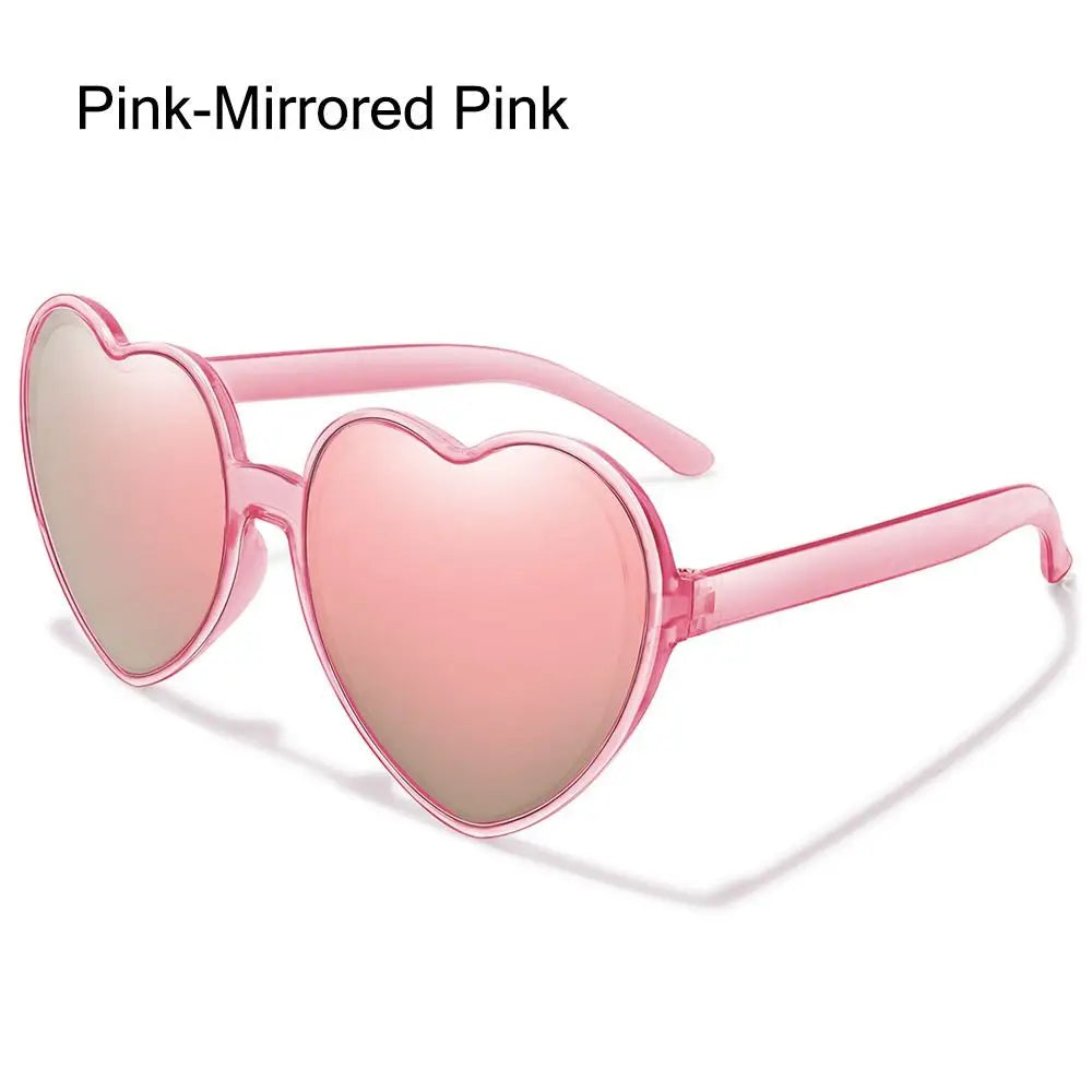 Herz Sonnenbrille für Frauen Männer Randlose Gradienten Sonnenbrille UV400 Weibliche Sommer Shades Luxus Marke Design Damen Brillen 2025