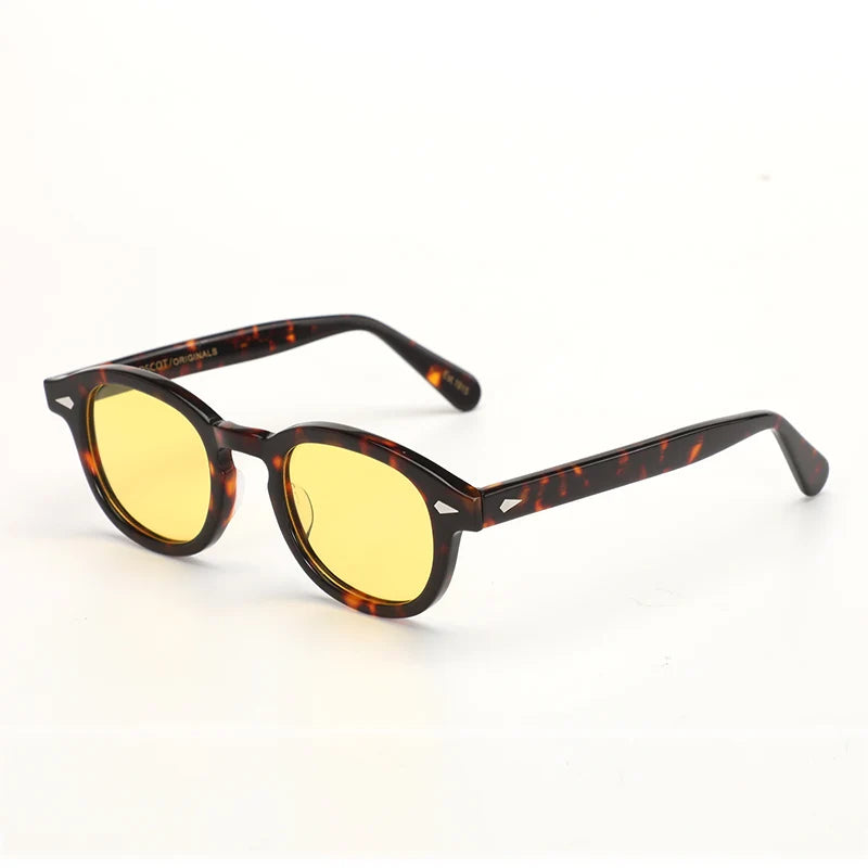 Lemtosh Sonnenbrille Mann Johnny Depp Polarisierte Sonnenbrille Frau Luxus Marke Vintage Acetat Rahmen Fahrer Schatten