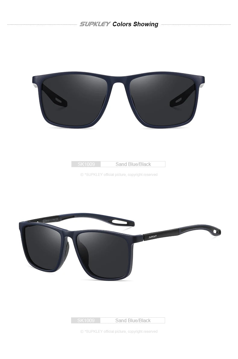 Supkley sport sonnenbrille für männer frauen bequeme leichte polarisierte sonnenbrille uv400 brillen zubehör beste geschenk wahl