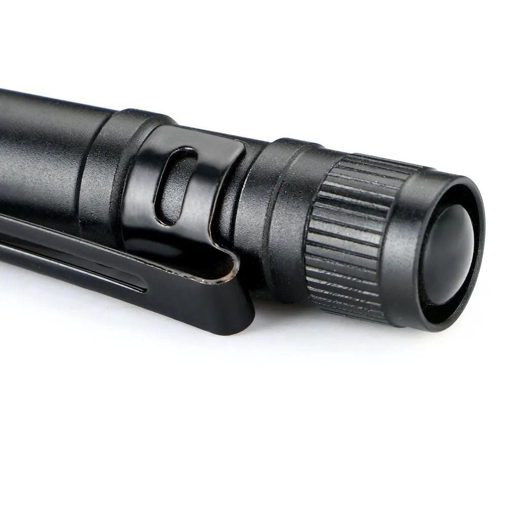 Mini LED Taschenlampe Taschenlampe 1000 Lumen Lampe Clip Kleine Taschenlampen Taschenlampe Outdoor camping Tasche stift lichter notfall Laterne