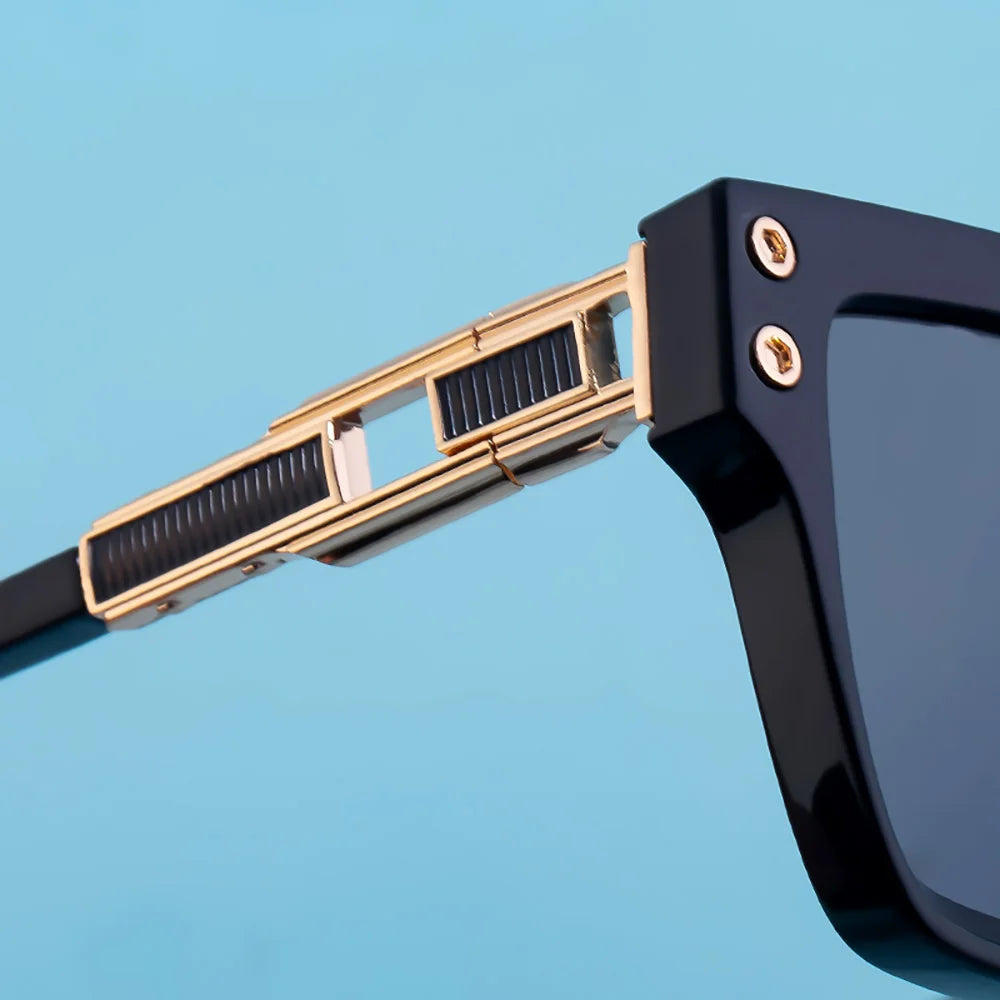 Luxus Vintage 2025 Design Quadratische Sonnenbrille Für Männer Mode Übergroßen Anti-Reflektierende UV400 Driving Shades Frauen Brillen