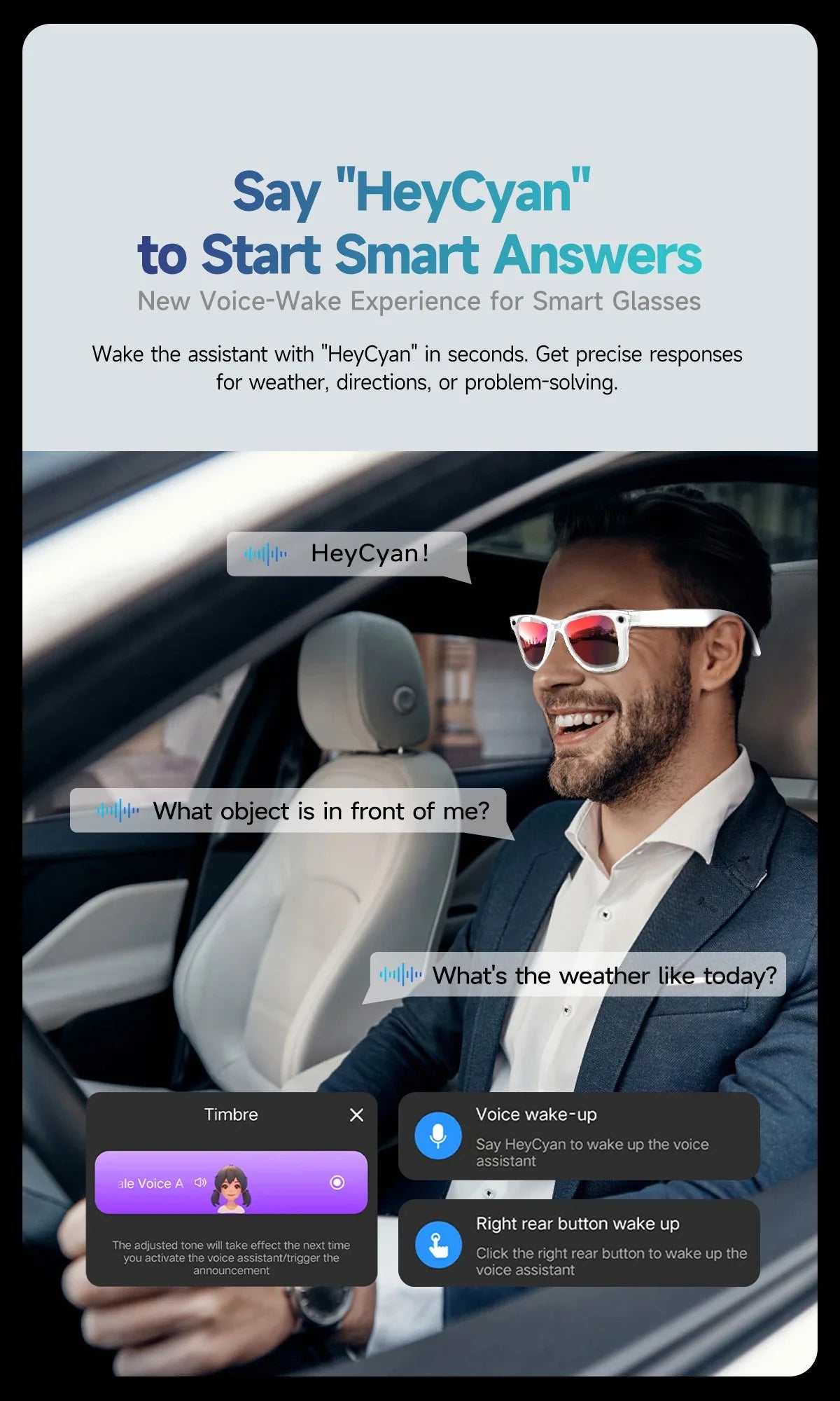 2025 Smart-Sonnenbrille, intelligente Brille mit Kamera, Video, 8 MP, Übersetzung, Bluetooth, Anruf, Musikwiedergabe, Männer und Frauen, Aufnahme ab 100 Jahren