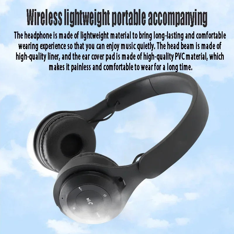 Stereo Y08 Headset 5,3 Bluetooth Headset Klapp Drahtlose Sport Kopfhörer Gaming Headsets Over-Ear Kopfhörer für Android ios