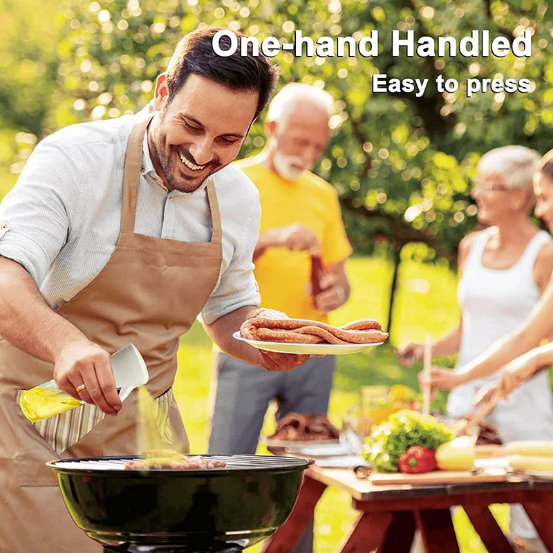 200/300/500 ml Öl Spray Flasche BBQ Kochen Olivenöl Sprayer Kunststoff Backöl Spray Leere Flasche Essig flasche Oder Öl pinsel