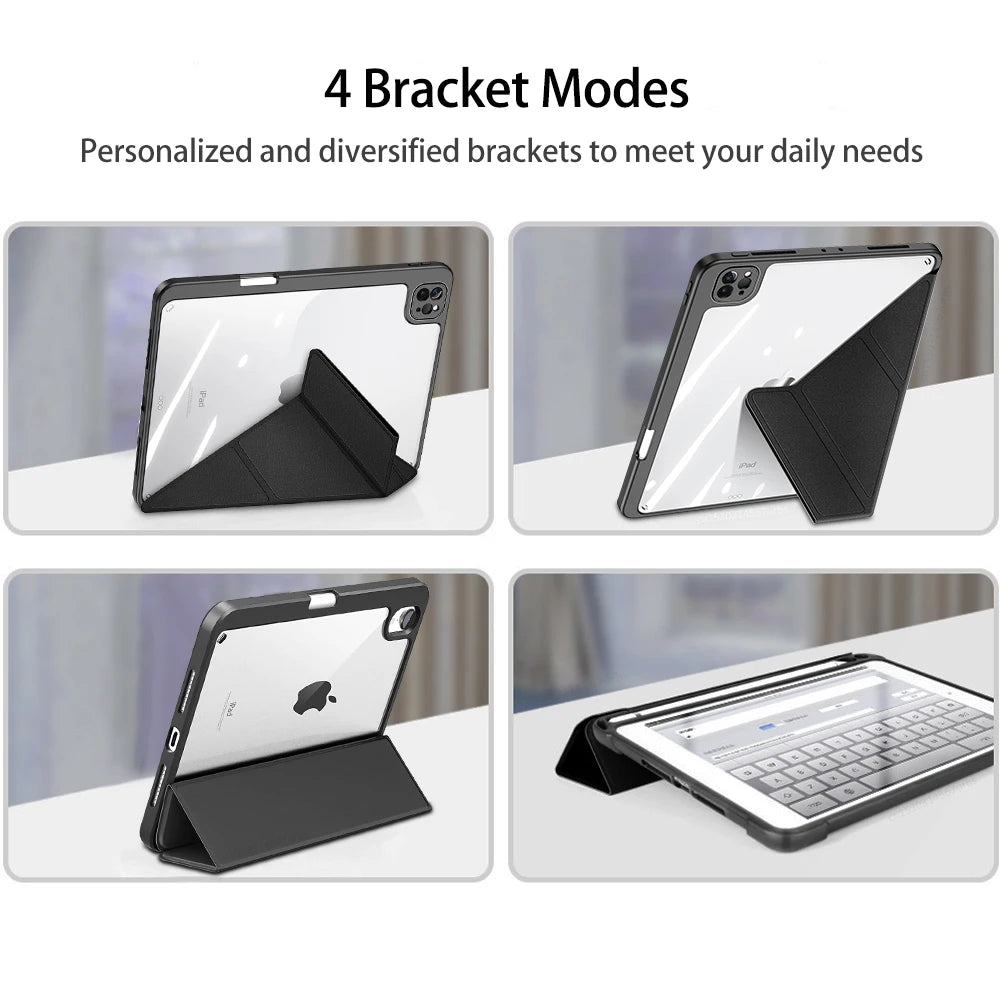 Fall Für iPad Pro 11 12 9 Zoll 2020 2022 2024 Abdeckung Für iPad 9th 10th 7th 8th Air 4 5 10,2 10,9 Abdeckungen iPad Mini 6 Fällen