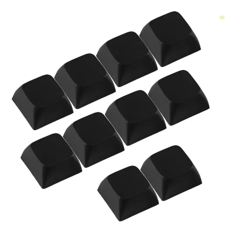 10PCs 1U XDA Profil Keycap Set Multi Farbe PBT Blank Tastenkappen Mechanische Tastatur Installation Dropshipping