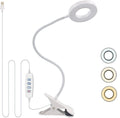 48 LEDs Clip-on-Schreibtischlampe 360 ° Flexible Schwanenhals-Lesetischleuchte, augenschonende USB-Klemme, Bücher, Nachtlicht, Arbeitszimmer, Leselicht