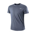 Männer schnell trocknen Kurzarm Fitness studio laufen feuchtigkeit transportierende Rundhals-T-Shirt Training Übung Fitness studio Sport hemd Tops leicht