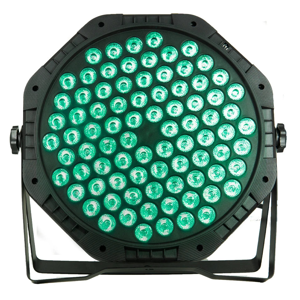 Neue 80 W Upgrade 54 Par Licht LED Bühne Party Lichter flache Par Strobe Dmx512 Steuerung RGB 3In1 Farben für DJ Disco Hochzeit Weihnachten