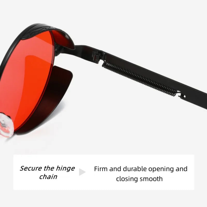 Steampunk Brille neue Mode runde Sonnenbrille Europa und die Vereinigten Staaten Retro Brille Trend Männer und Frauen Modelle Sonnenbrillen