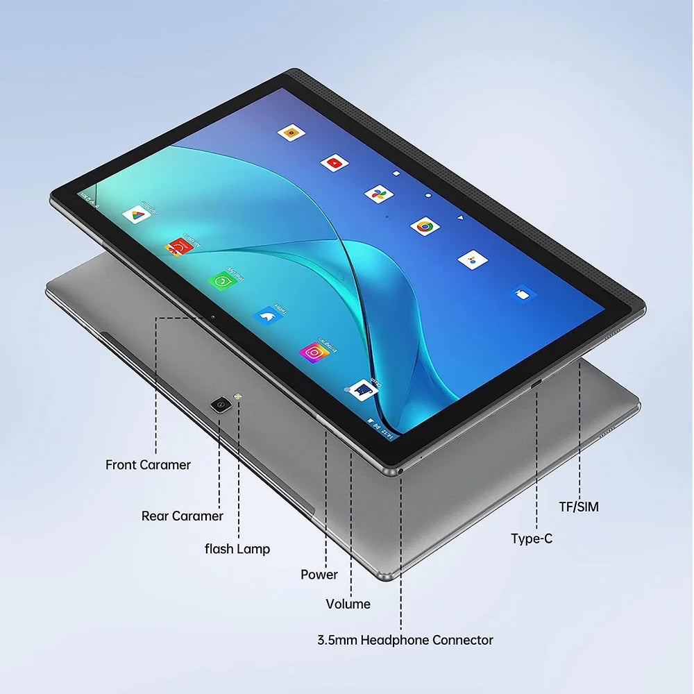 Globale Version 14,1 Zoll Tablet PC Großer Bildschirm 1920x1080 Octa Core MT6769 12+256GB Tablet 14 Zoll Android 14 Game Study PAD