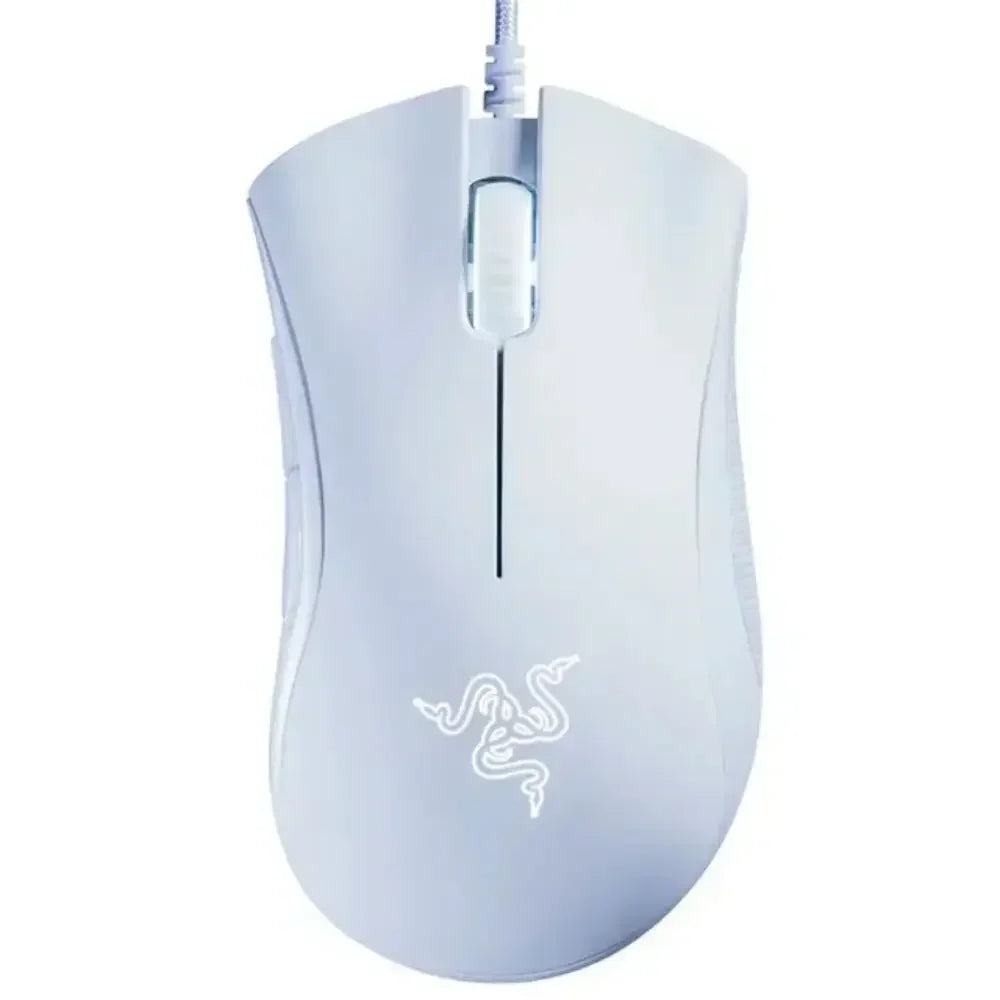 Razer DeathAdder Essential Gaming-Maus, 6400 DPI, optischer Sensor, 5 programmierbare Tasten – mechanische Schalter, seitliche Griffe aus Gummi
