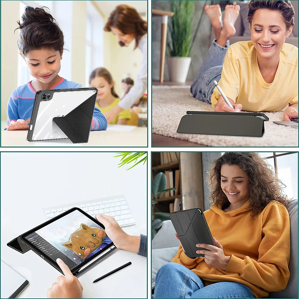 Fall Für iPad Pro 11 12 9 Zoll 2020 2022 2024 Abdeckung Für iPad 9th 10th 7th 8th Air 4 5 10,2 10,9 Abdeckungen iPad Mini 6 Fällen
