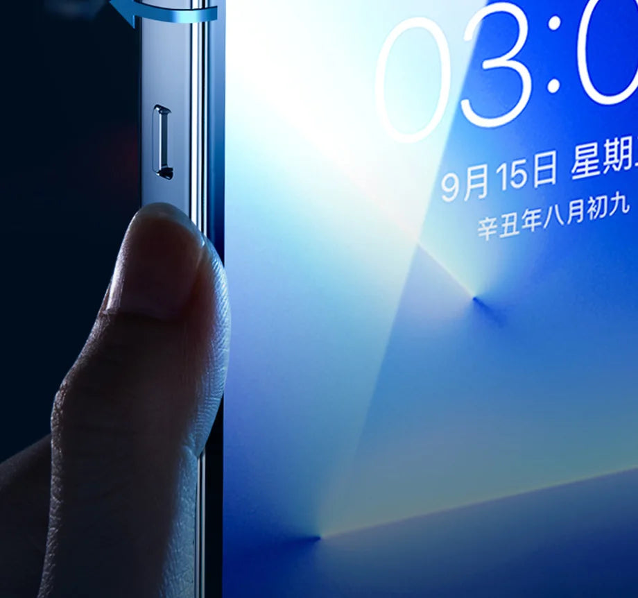 3 Stück gehärtetes Glas für iPhone 14 13 12 11 15 Pro Max Mini Displayschutzfolie für iPhone 17 XR XS MAX 7 8 Plus 16 Schutzglas