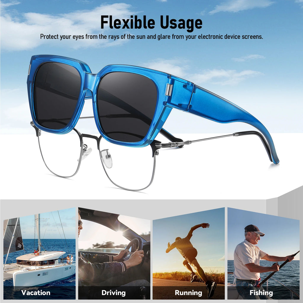Sonnenbrille nset, Blends chutz brille, polarisierte Sonnenbrille für Myopie, Anti-UV-Sonnenbrille
