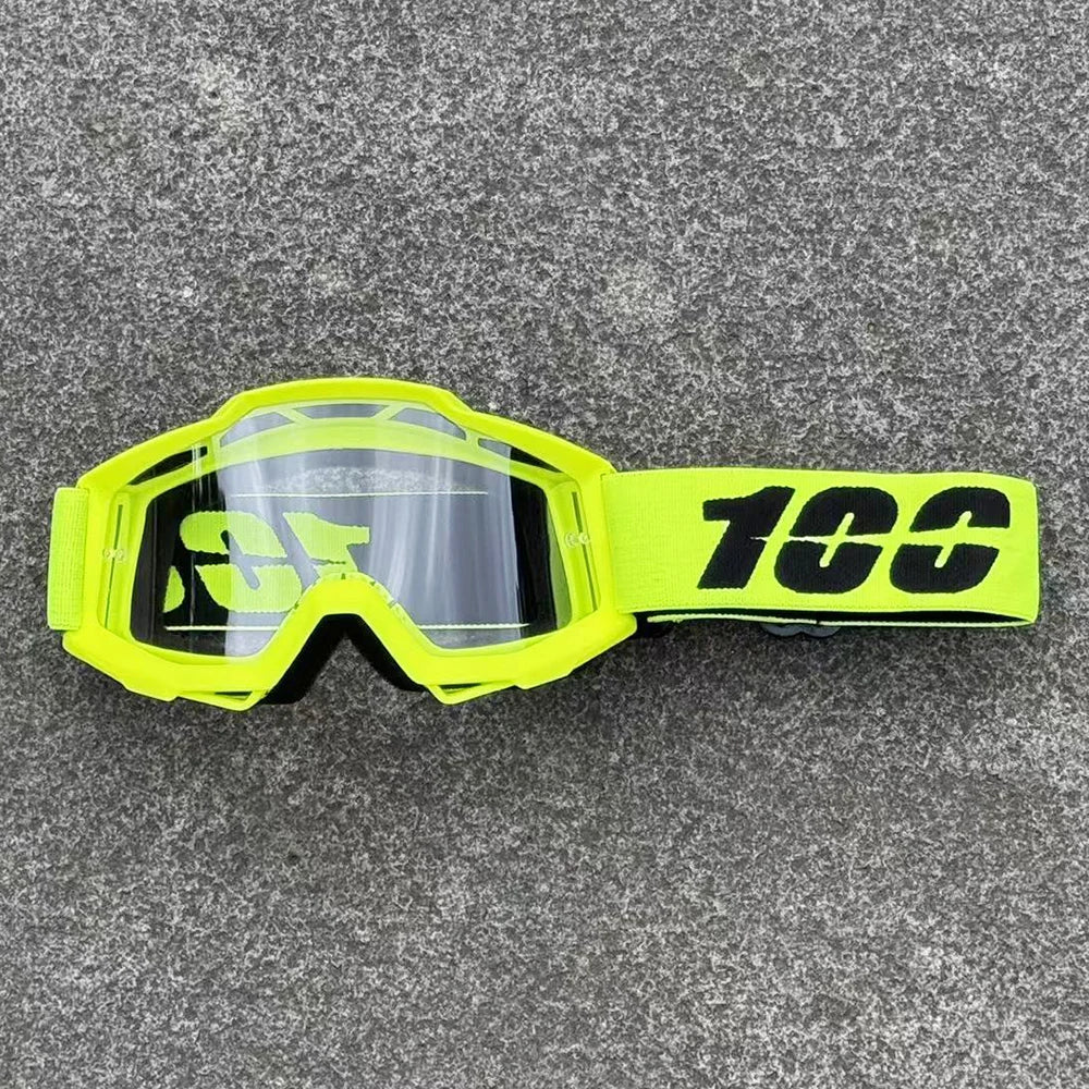 Neue Motorrad Brille Motocross Sicherheit HD Linsen Brille Dirt Bike ATV Ski MTB Brille MOTO Outdoor Radfahren Sonnenbrille
