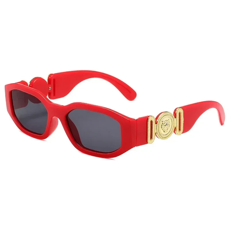 Neue Retro Unregelmäßige Quadratische Sonnenbrille für Frauen Männer Mode Designer Kleine Rahmen Sonnenbrille Trend Produkt Shades UV400