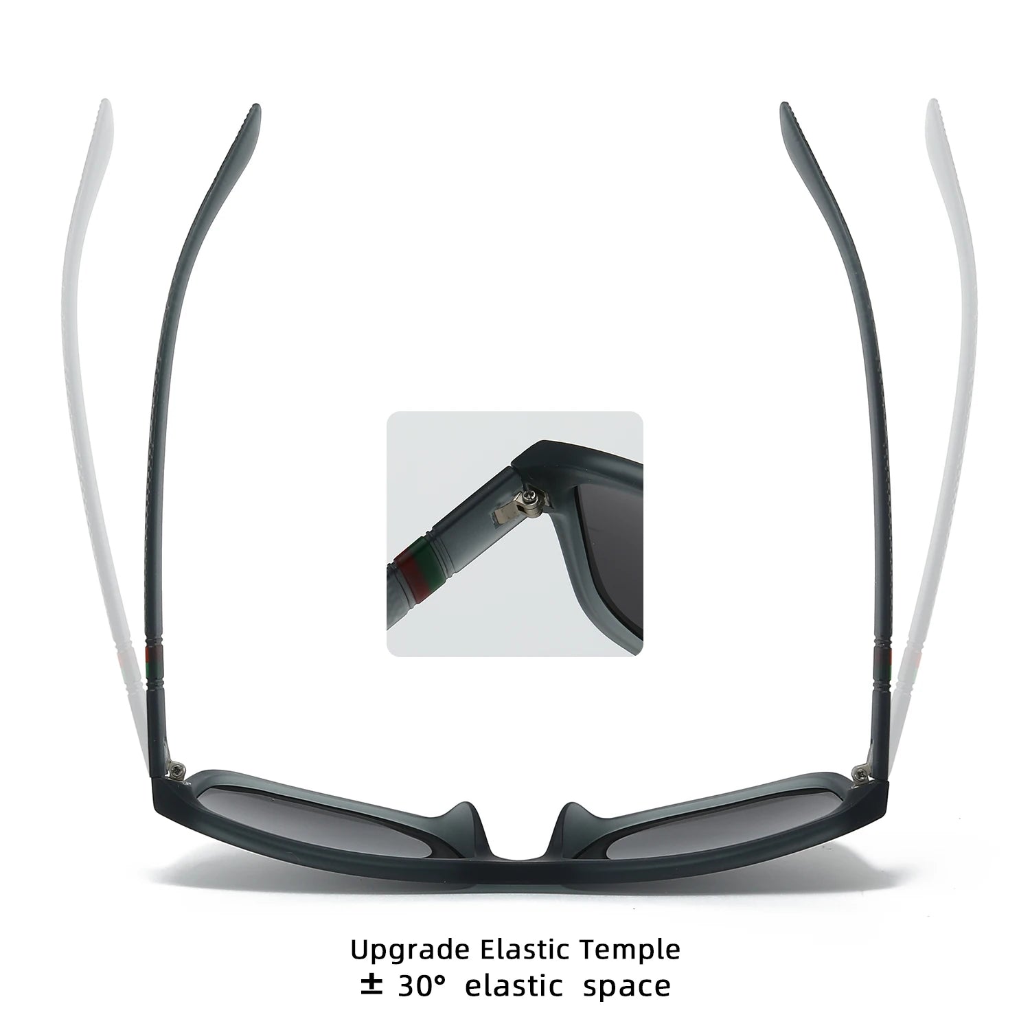 Mode Übergroßen Polarisierte Sonnenbrille Männer Frauen Luxus Fahren Angeln Reise Vintage Quadrat Sonnenbrille Für Mann UV400 Brillen