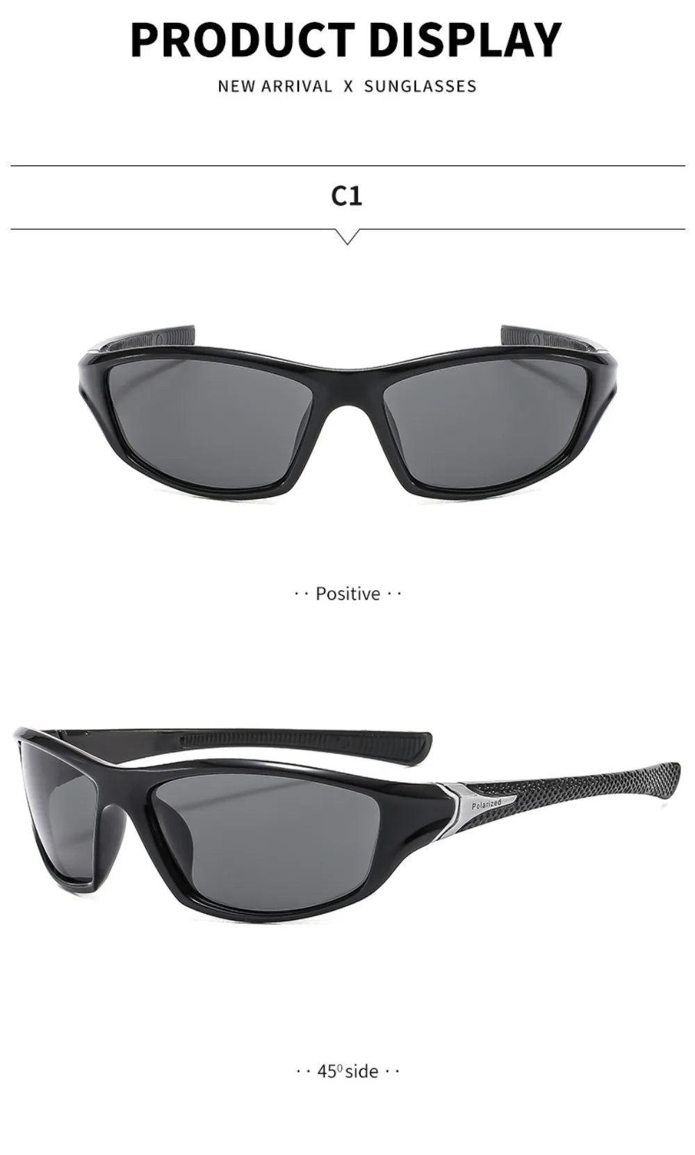 Mode Sport Polarisierte Sonnenbrille Männer Frauen Angeln Wandern Laufen Radfahren Bergsteigen Sport Mann Sonnenbrille UV400 Brillen