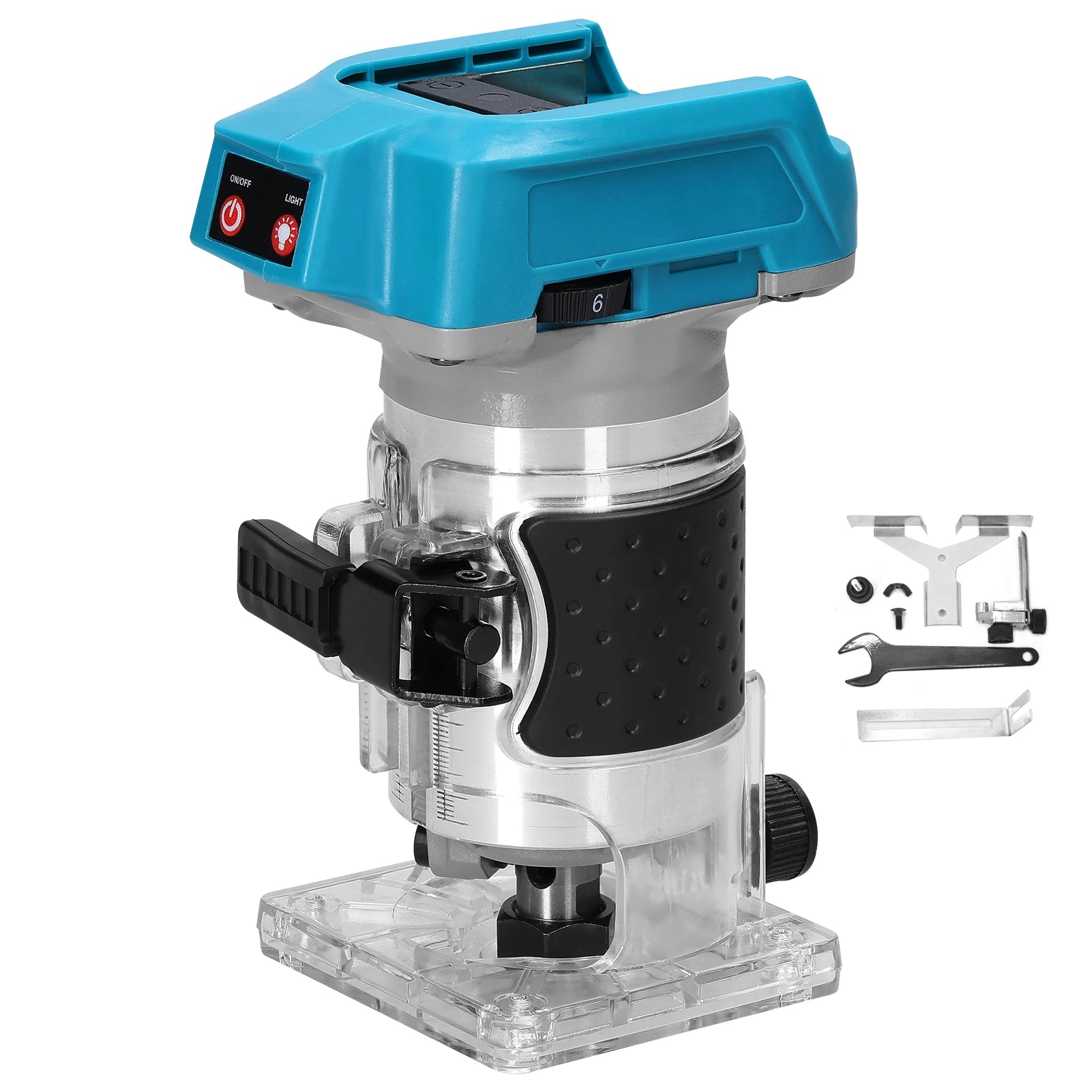 Holzbearbeitung Elektrische Trimmer Bürstenlosen Trimmen Maschine Holz Router Fräsen Gravur Schlitzen Maschine Für Makita 18V Batterie