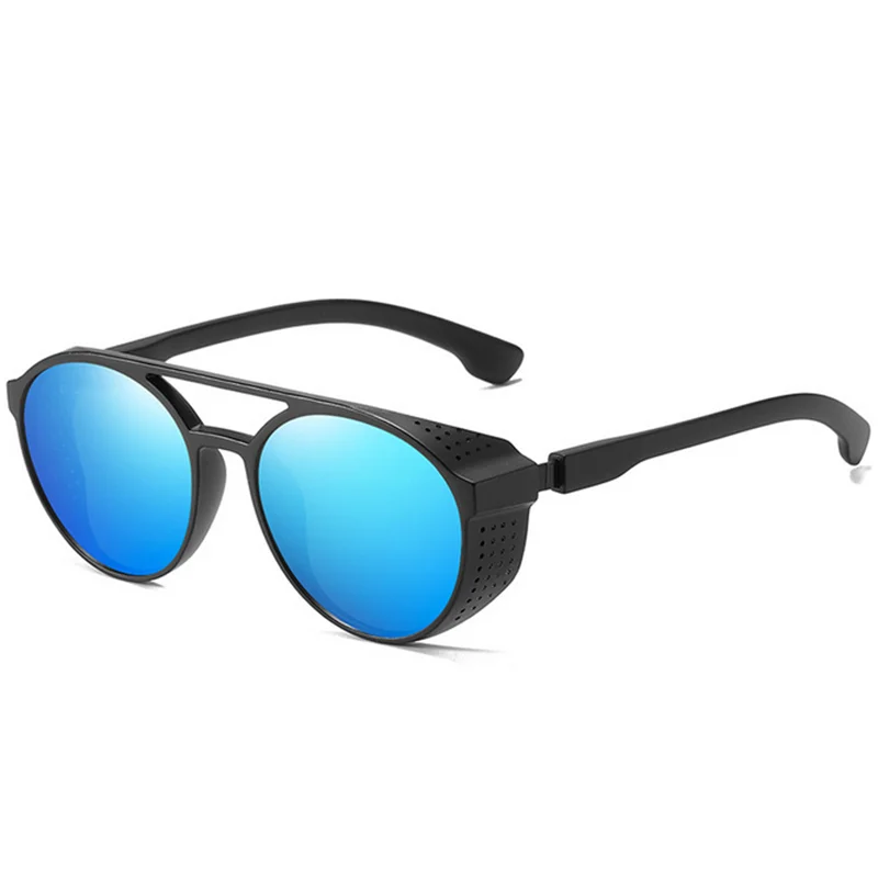 Anti-Blend-Oval-verschreibung pflicht ige Myopie-Sonnenbrille fertig männliche weibliche bunte Linsen-Dioptrien brille 0-150-171 bis-0,5