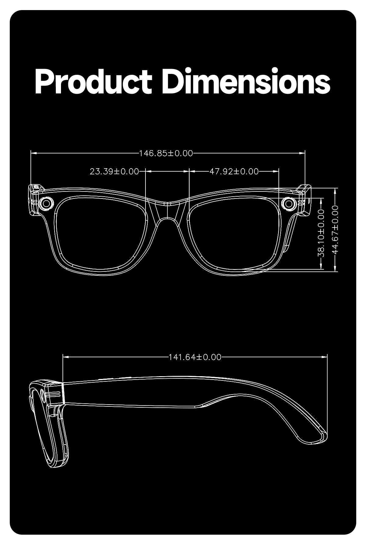 2025 Smart-Sonnenbrille, intelligente Brille mit Kamera, Video, 8 MP, Übersetzung, Bluetooth, Anruf, Musikwiedergabe, Männer und Frauen, Aufnahme ab 100 Jahren