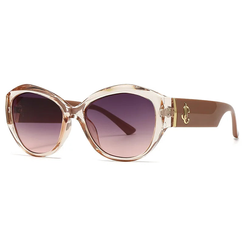 2025 neue Moderne Sonnenbrille Frauen Männer Ins Internet Celebrity Modell Cat Eye Sonnenbrille Weibliche Klassische Goggle Gafas De Sol UV400