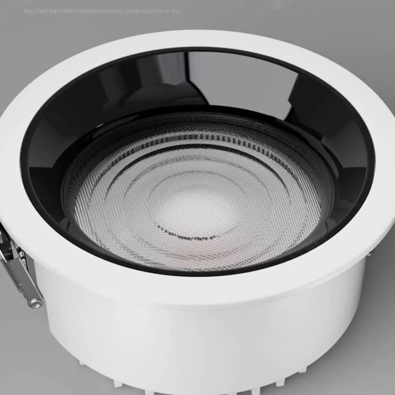 Einbau-Blendschutz-LED-SMD-Downlight, 7 W, 9 W, dimmbar, 85–265 V, Deckenleuchte, Strahler, 12 W, 18 W, für Zuhause, Wohnzimmer, Schlafzimmer