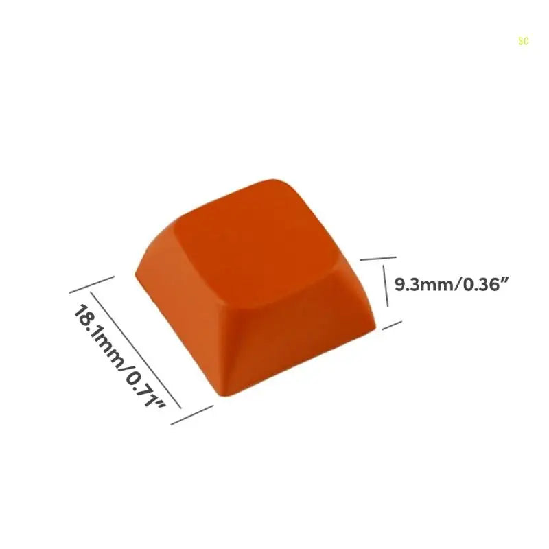 10PCs 1U XDA Profil Keycap Set Multi Farbe PBT Blank Tastenkappen Mechanische Tastatur Installation Dropshipping