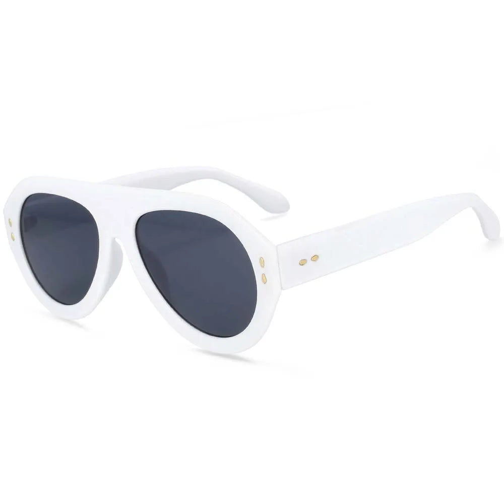 54235 Übergroße Sonnenbrille Mode Männer Frauen Marke Goggle Shades Uv400 Vintage Brille