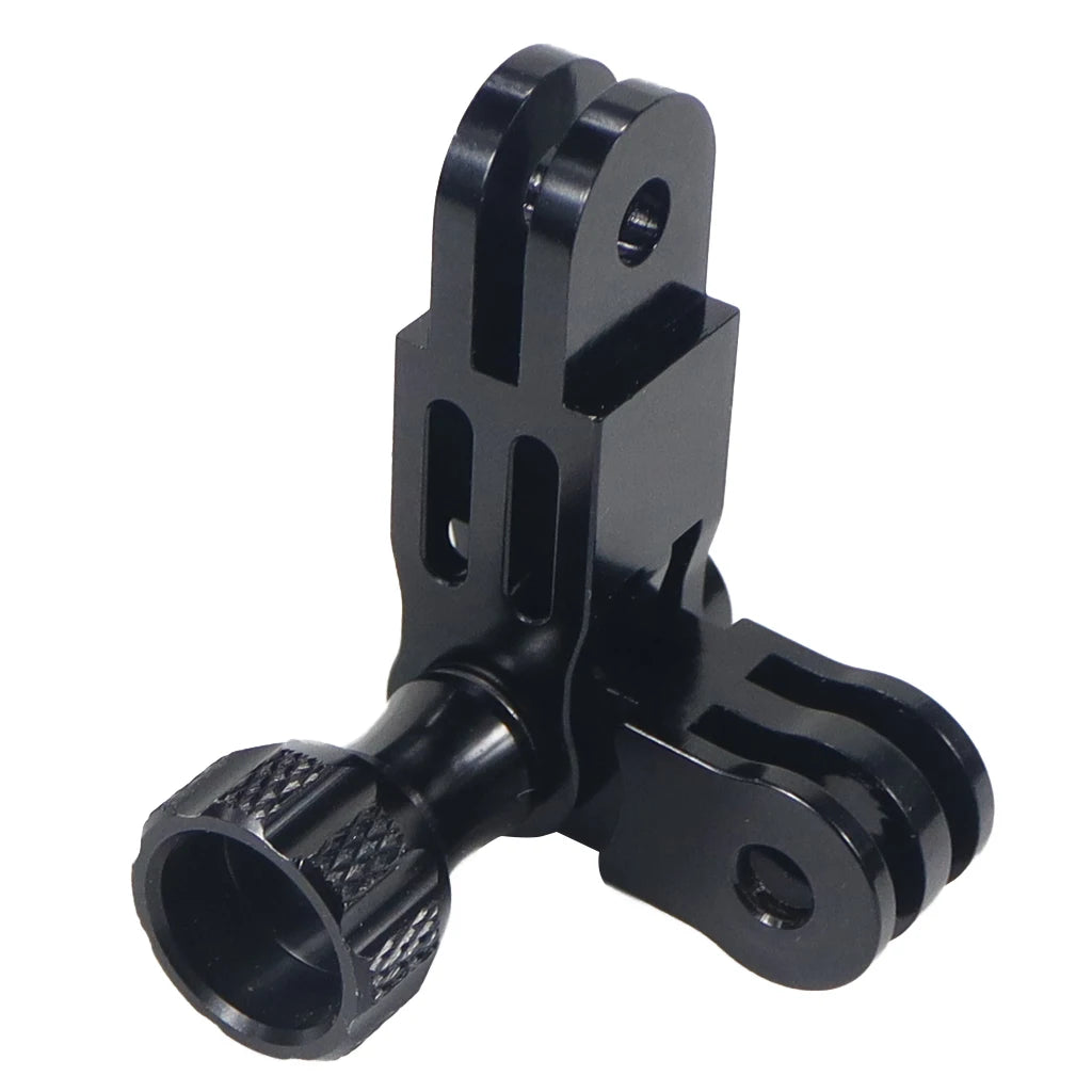 CNC-Aluminium-Drei-Wege-Schwenkarm-Montageadapter für GOPRO Hero 13 12 11 10 Session Yi SJcam EKEN Sony DJI Action Kamerastativ