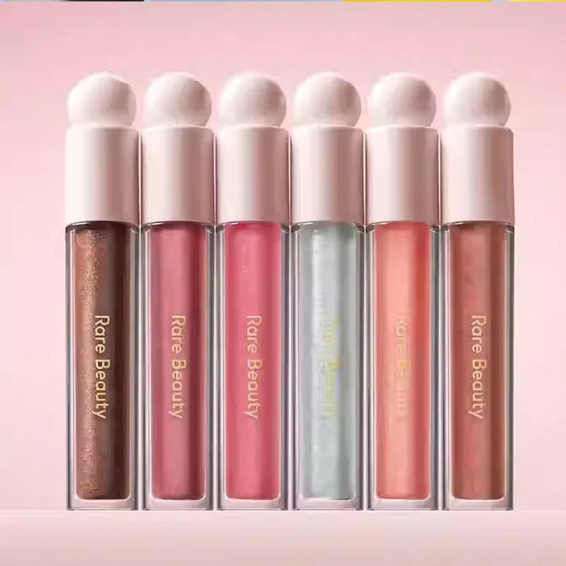 SELTENER SCHÖNHEIT 6-Farben-Beam Fine Blaze Sparkling Lippenstift und glatter Lipgloss Eine natürliche Schönheit, die Ihren Teint akzentuiert