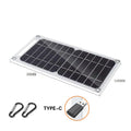 Tragbares 25–35 W Sunpower Solarpanel, 5 V USB-Ladegerät für Powerbank, Smartphone, Outdoor, Wohnmobil, Camping, Zuhause, Solarladegerät