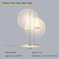 Moderne minimalistische Designer-Projektionslampe mit mehreren Köpfen, minimalistischer Stil, Heimdekoration, Licht, Wohnzimmer, LED-Stehlampe