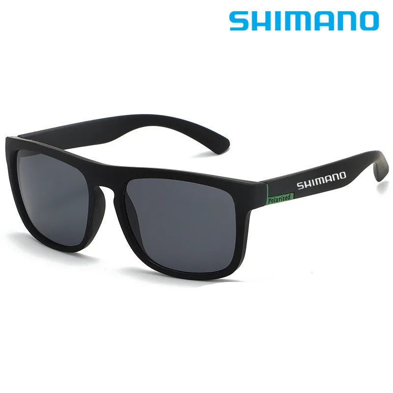 Klassische quadratische polarisierte Unisex-Outdoor-Sport-Sonnenbrille zum Angeln, Jagen, Radfahren, Fahren, Bergsteigen, UV400, blendfrei