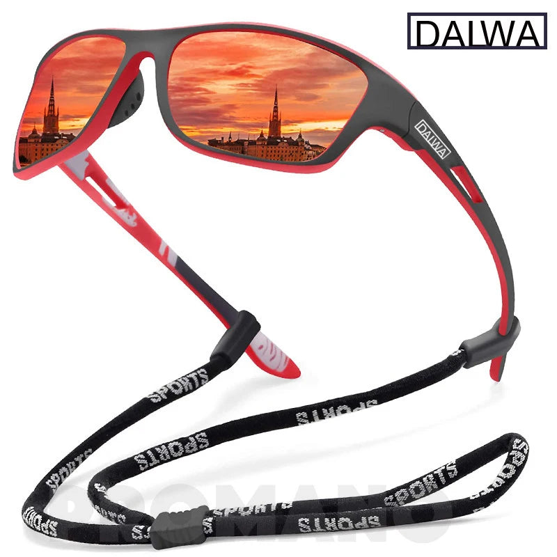 Dalwa Polarisierte Angeln Sonnenbrille Herren Driving Shades Männliche Sonnenbrille Wandern Klassische UV400 Brillen