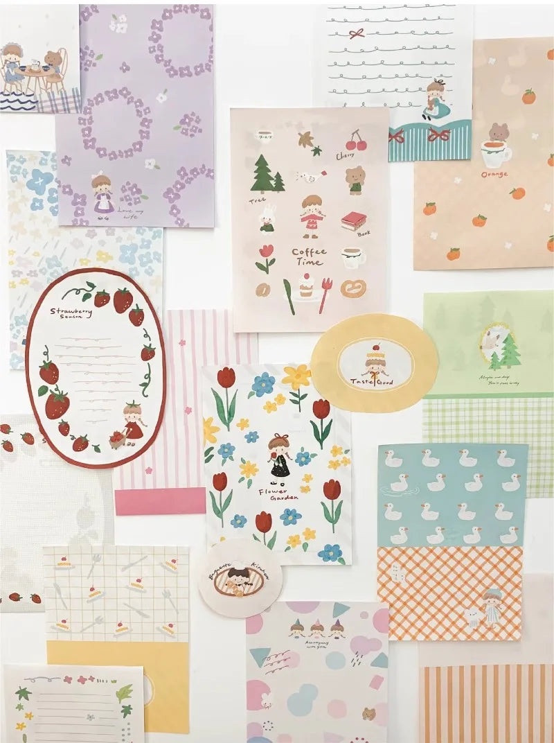 ZZOTON's Daily Wear, Washi Pet Tape, gestanzter Aufkleber, Rollenpapiermaterial