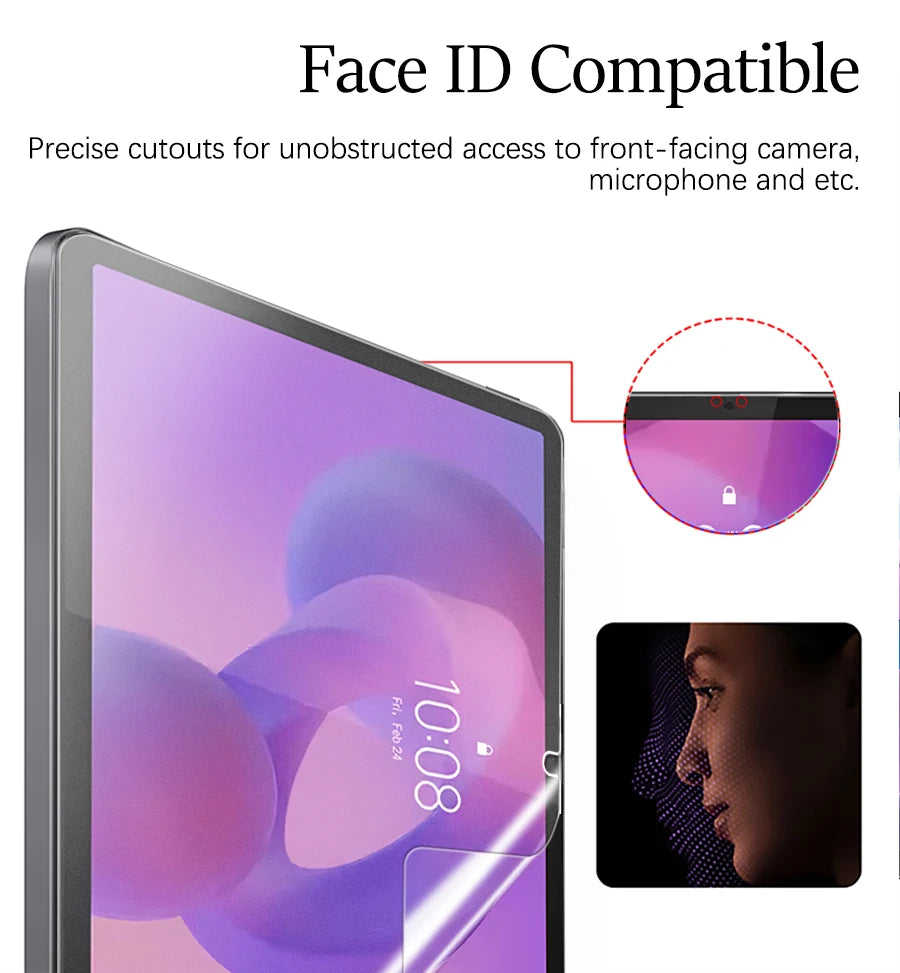 3 Stück Papiergefühl wie Displayschutzfolie für Lenovo Idea Tab Pro 12.7 2025 Film ohne Glas