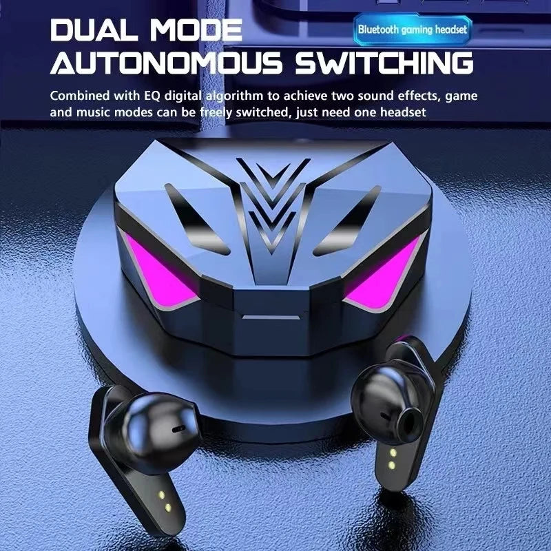 TWS Drahtloses Bluetooth-Headset, LED-Display, Gamer-Ohrhörer mit Mikrofon, kabellose Kopfhörer, Geräuschunterdrückung, Bluetooth-Kopfhörer X15