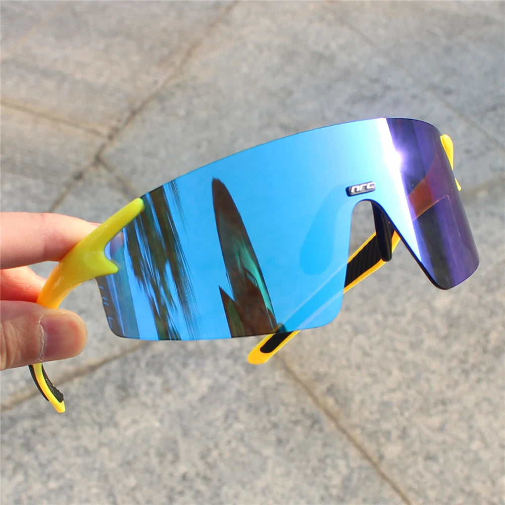 NRC Radfahren Sonnenbrille 1 objektiv UV400 TR90 Sport Fahrrad Brille MTB Mountainbike Angeln Wandern Reiten Brillen für Männer Frauen