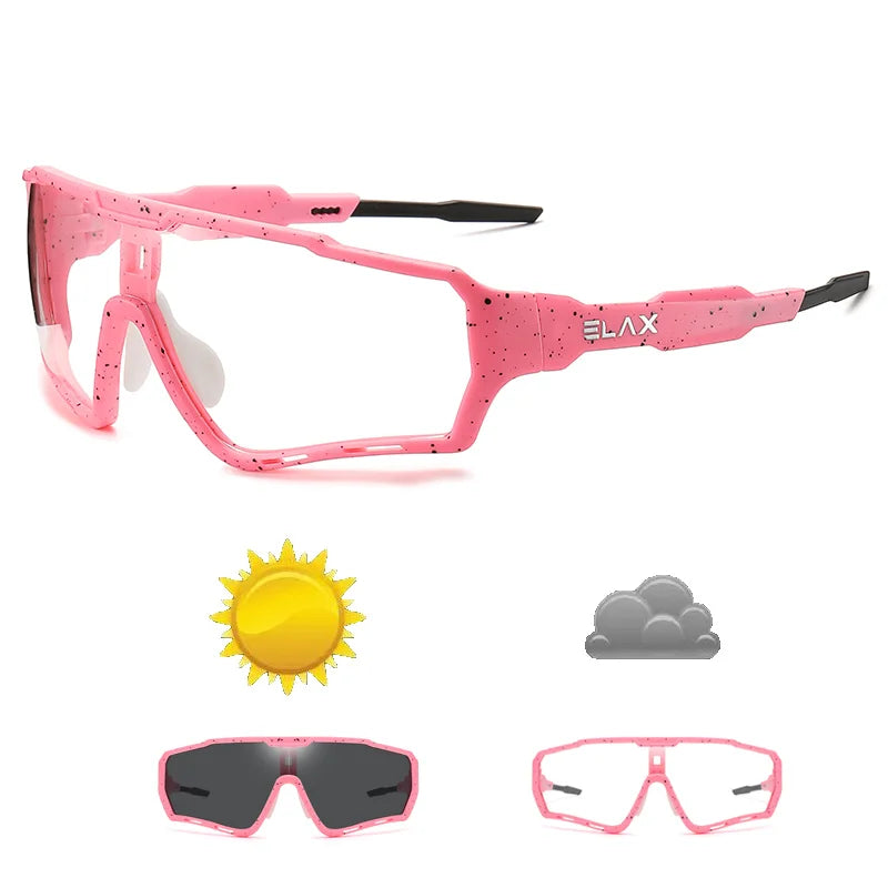 Photochrome Sonnenbrille Männer Frauen Sonnenbrille Angeln Brillen UV400 Radfahren Wandern Outdoor Sport Brille