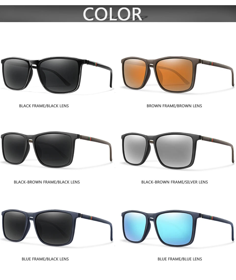 Luxus Platz Vintage Polarisierte Radfahren Sonnenbrille Männer Frauen Mode Reise Fahren Angeln Sonnenbrille Männliche Brillen UV400