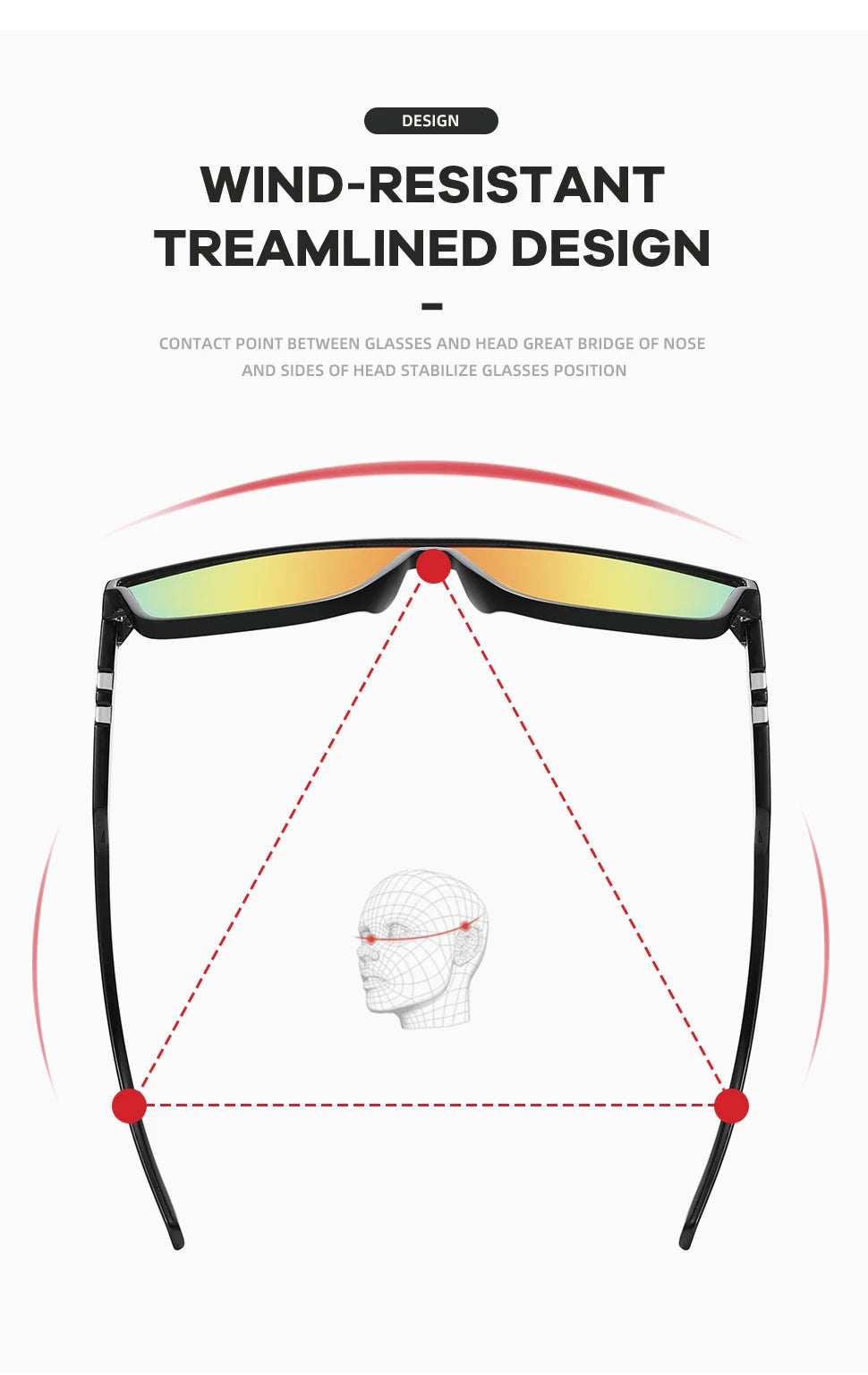 2024 brandneue Angels onnen brille Männer Frauen quadratische Brille Outdoor-Sport brillen Fahr schirme männliche Sonnenbrille