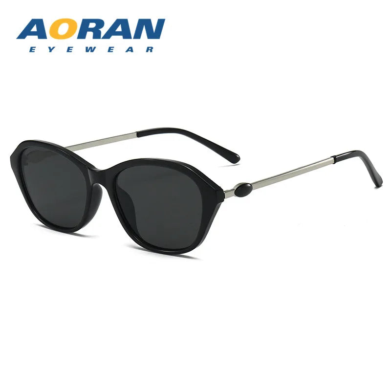 Sonnenbrille für Damen, Modetrend, hochwertige Rahmenbrille, Sonnenbrille mit kleinem Rahmen