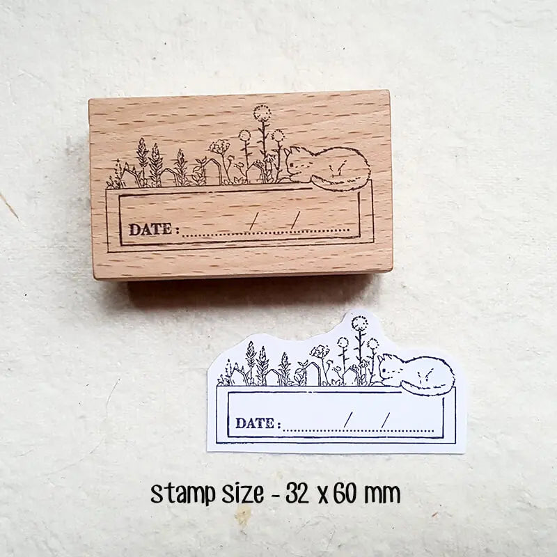 Scrapbooking Stempel Zimmerpflanzenliebhaber Alocasie Anthurium Begonie Tagebuch Dekoration Journaling Holzstempel