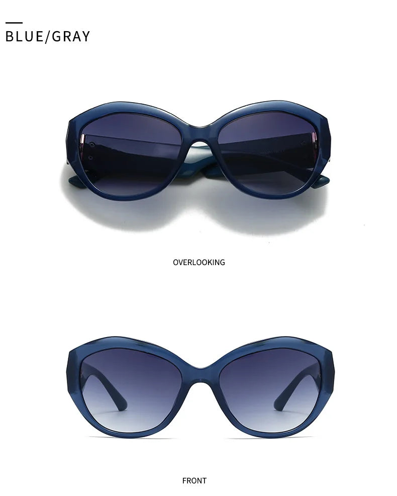 2025 neue Moderne Sonnenbrille Frauen Männer Ins Internet Celebrity Modell Cat Eye Sonnenbrille Weibliche Klassische Goggle Gafas De Sol UV400